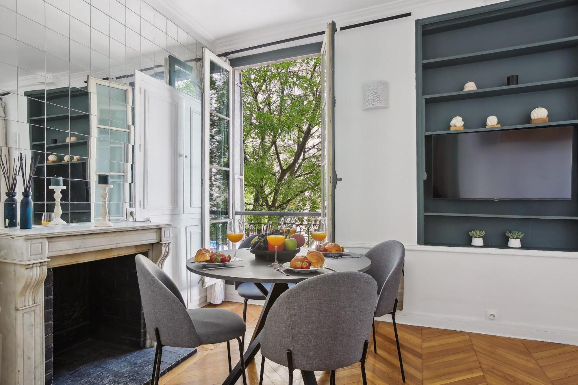 Le Marais 1Br Cozy Lejlighed Paris Eksteriør billede